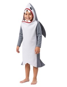 Costume Squalo 8/10 anni - di alta qualità, ideale per il carnevale, feste a tema ed eventi speciali.